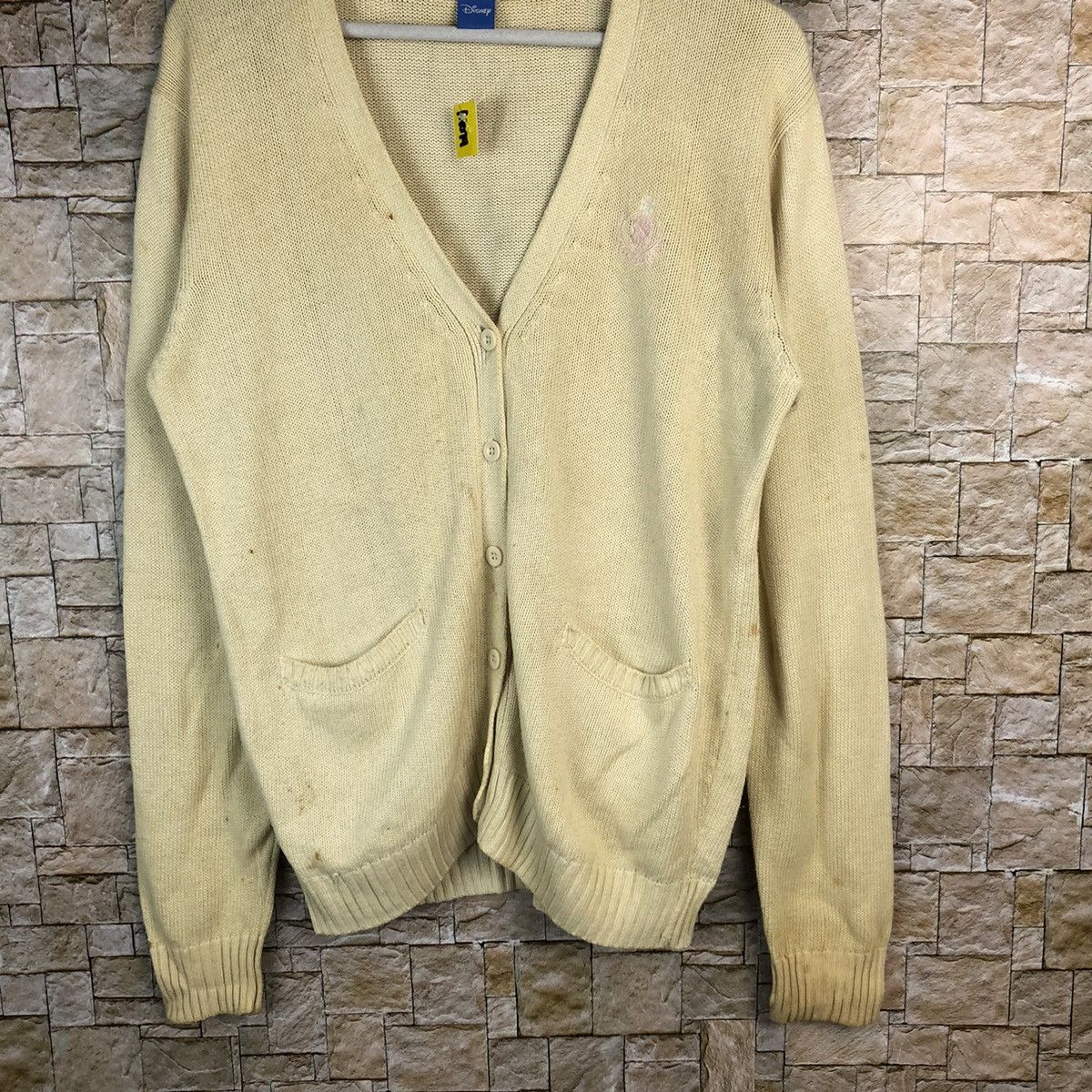 Disney Disney White vintage Cardigan Knitwear #A1079 Size US L / EU 52-54 / 3 - 3 Thumbnail