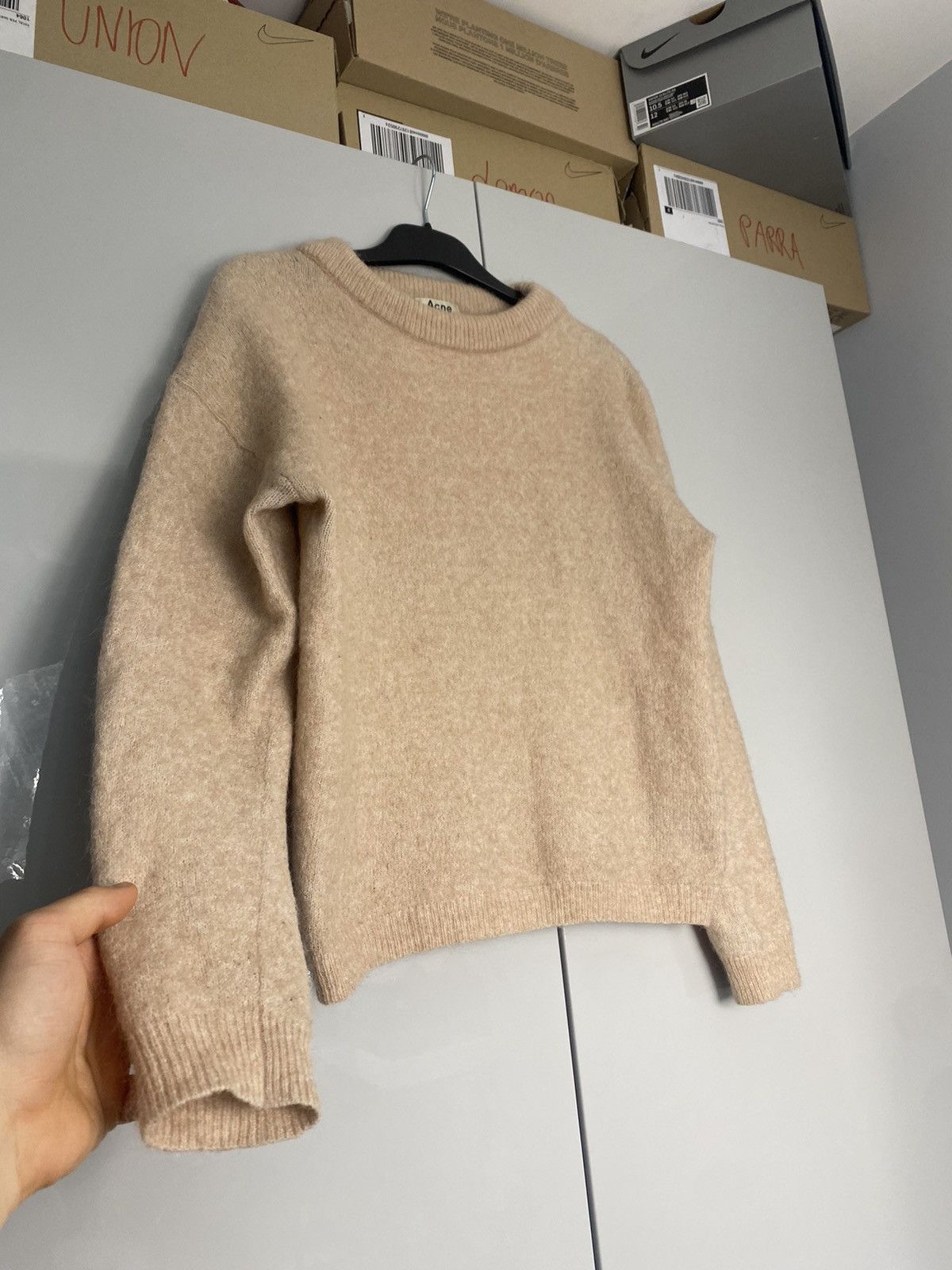 Acne Studios Dramatic Mohair Sweater | Grailed