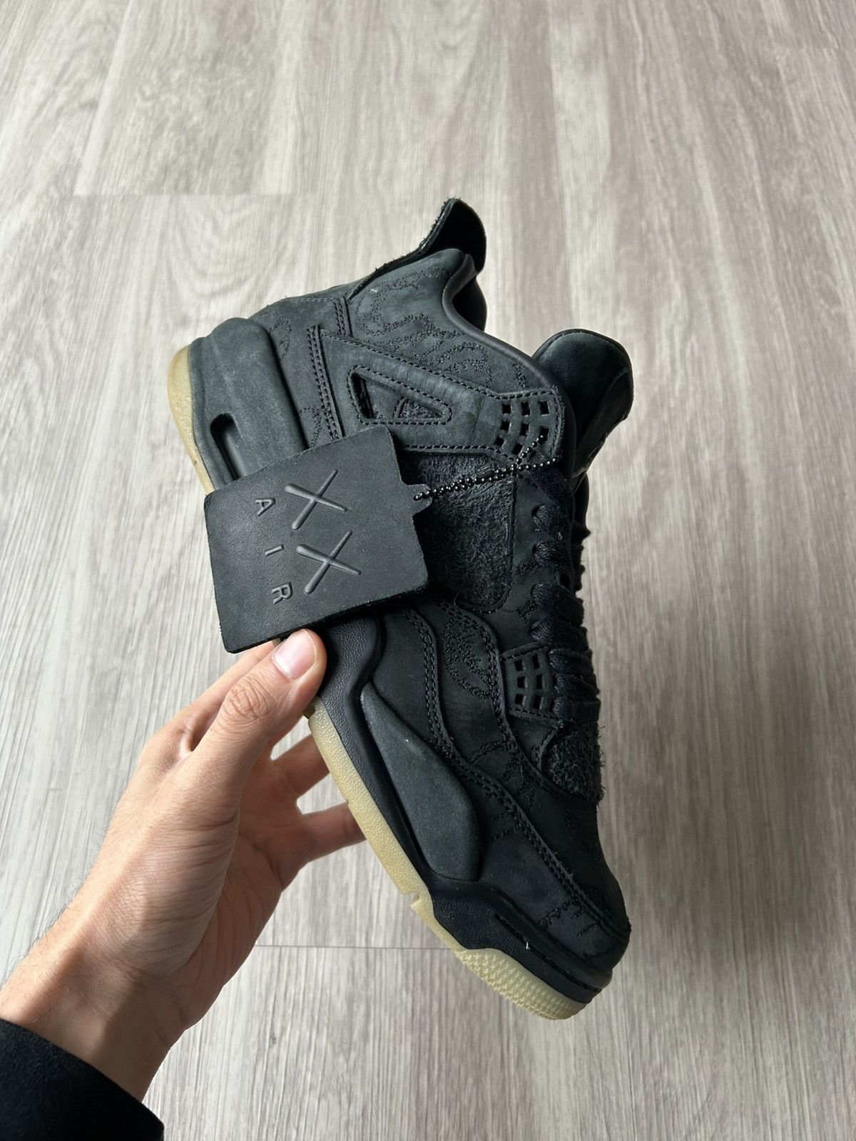 Jordan Brand × Kaws KAWS x Air Jordan Retro 4 Black Size 9 Size US 9 / EU 42 - 7 Thumbnail