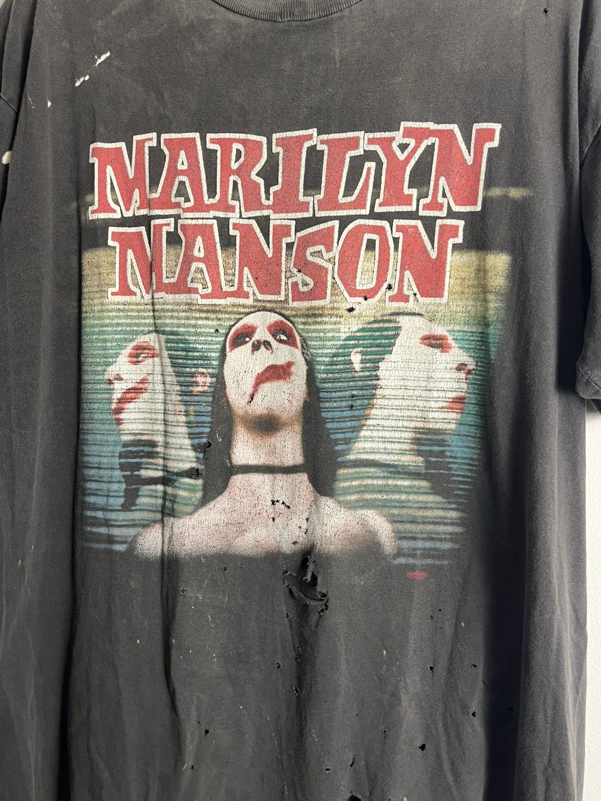 Marilyn Manson Vintage Marilyn Manson Sweet Dreams Shirt Size US L / EU 52-54 / 3 - 3 Thumbnail