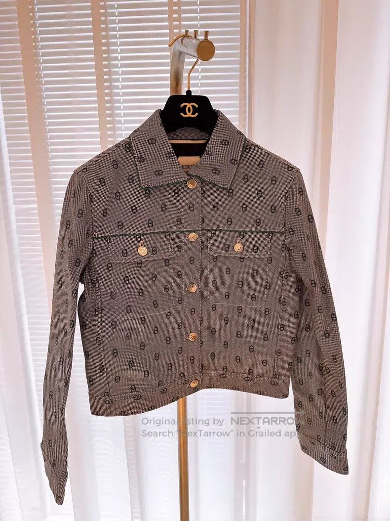 Hermes Hermes Short Denim Jacket Size XS / US 0-2 / IT 36-38 - 1 Thumbnail