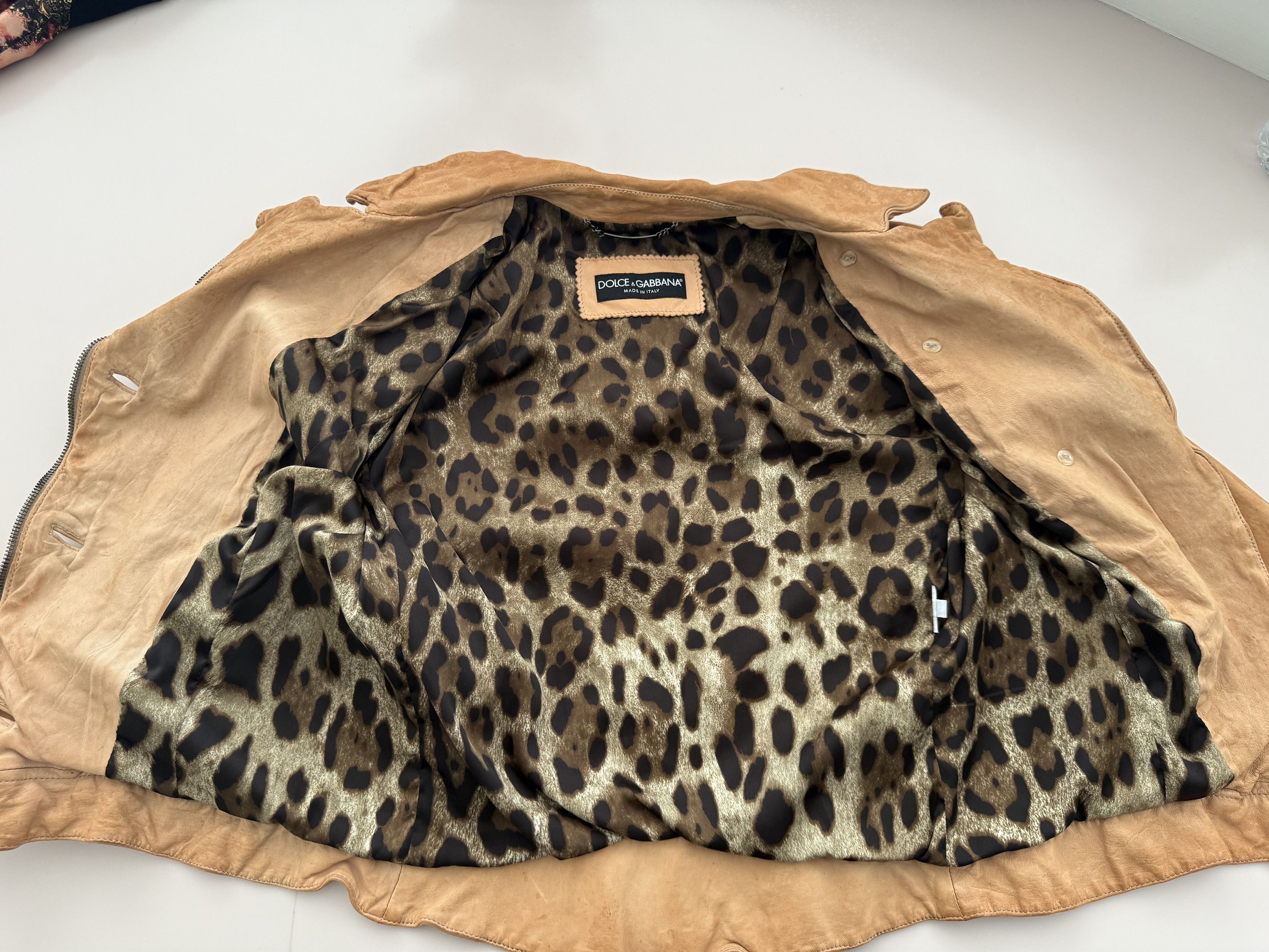Dolce & Gabbana Dolce&Gabbana Women's Leather Jacket Size M / US 6-8 / IT 42-44 - 5 Thumbnail