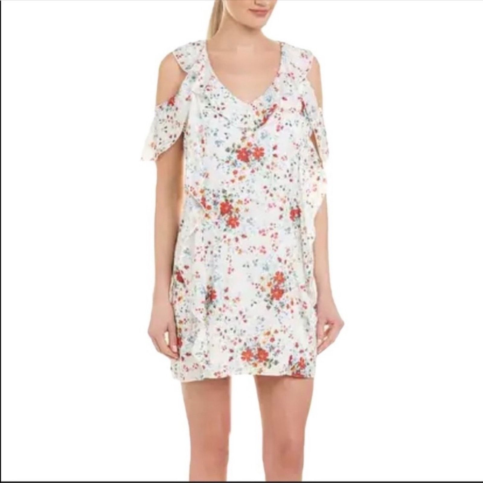 Parker Parker Cold Shoulder Shift Dress, NWT, Size XS, MSRP $368 Size XS / US 0-2 / IT 36-38 - 1 Thumbnail