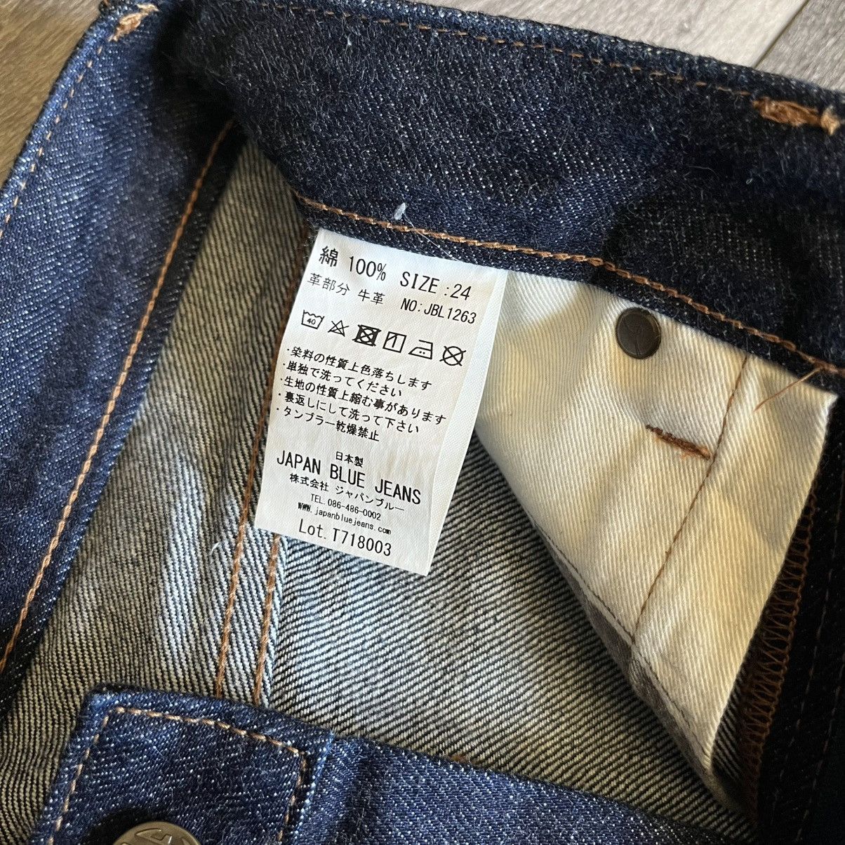 Japan Blue Japan Blue Cote d’Ivoire Selvedge Raw Denim Jeans 26x28 Wash Size US 26 / EU 42 - 9 Thumbnail