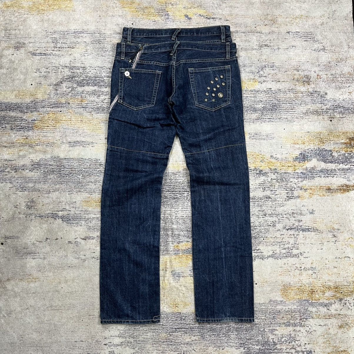 PPFM Ppfm double waist denim pants travis scott style Size US 32 / EU 48 - 3 Thumbnail