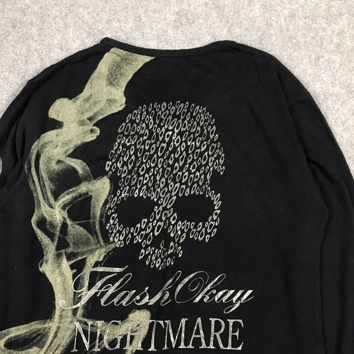 Japanese Brand NIGHTMARE FULL MOON PUNK JAPAN STYLE LONG SLEEVE TSHIRT Size US M / EU 48-50 / 2 - 8 Thumbnail
