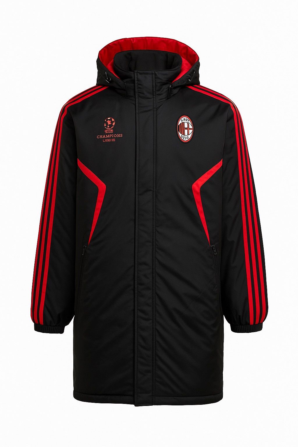 Adidas Vintage Adidas AC Milan UEFA Champions League ClimaWarm Size US M / EU 48-50 / 2 - 1 Thumbnail