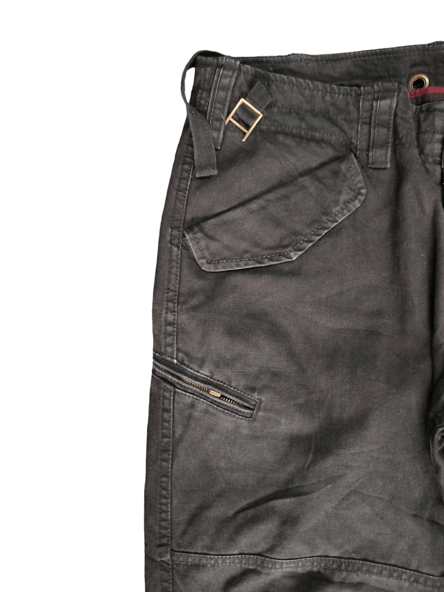 Beams Plus Baggy Pants Beams Multi Zipper Pocket Duck Cotton Pants Size US 32 / EU 48 - 5 Thumbnail