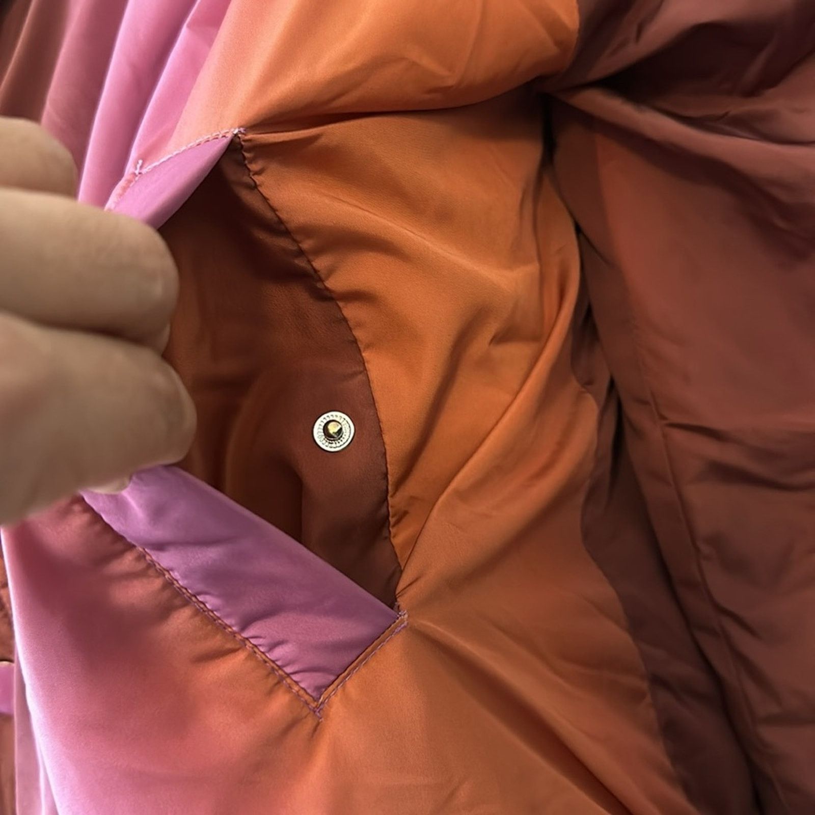 Bdg BDG puffer jacket Medium oversized pink/orange Size M / US 6-8 / IT 42-44 - 2 Thumbnail
