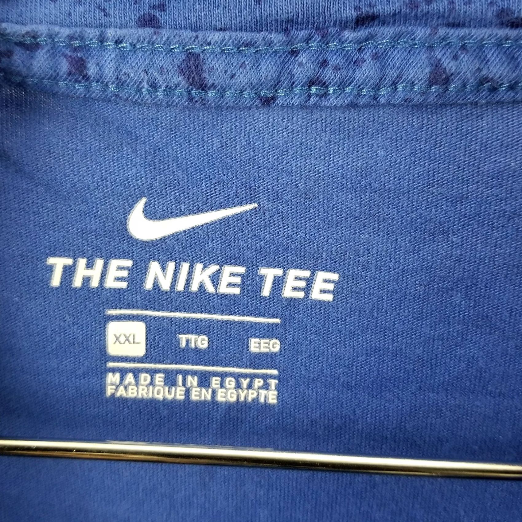Nike Nike NSW Blue Trance Paint Splatter Swoosh T-Shirt Men XXL CU6809-480 Size US XXL / EU 58 / 5 - 3 Thumbnail