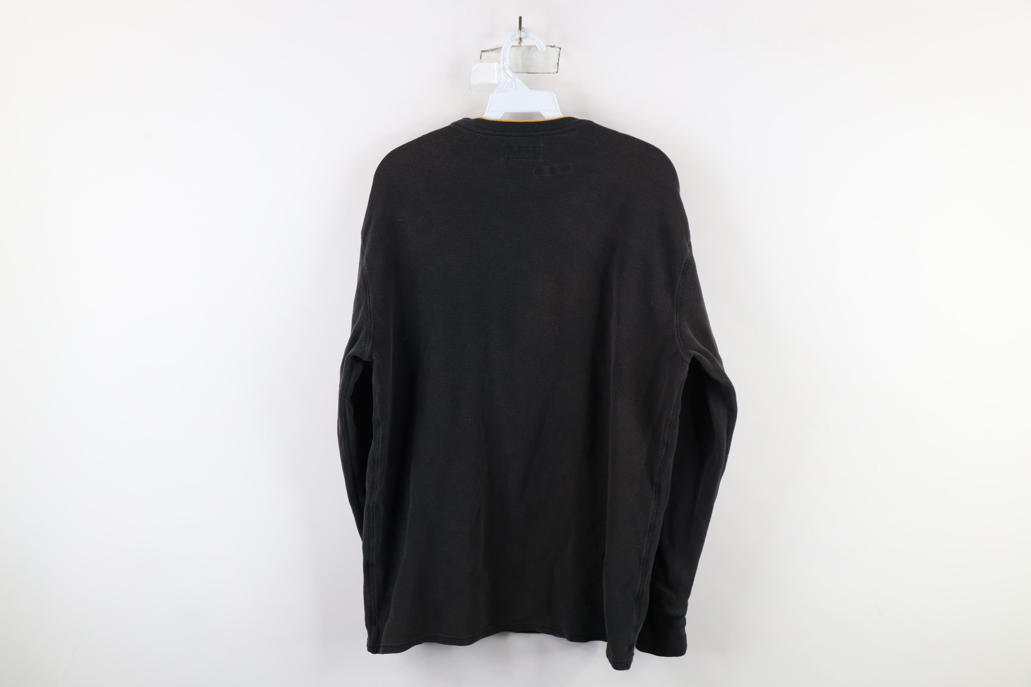 Ralph Lauren Vintage Ralph Lauren Waffle Knit Long Sleeve T-Shirt Black Size US XL / EU 56 / 4 - 7 Thumbnail