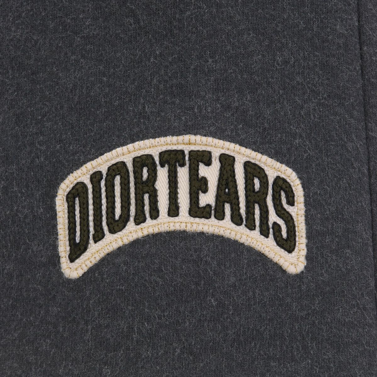 Dior o1bcso1str0225 Tears Track Shorts in Anthracite Grey Size US 30 / EU 46 - 3 Thumbnail