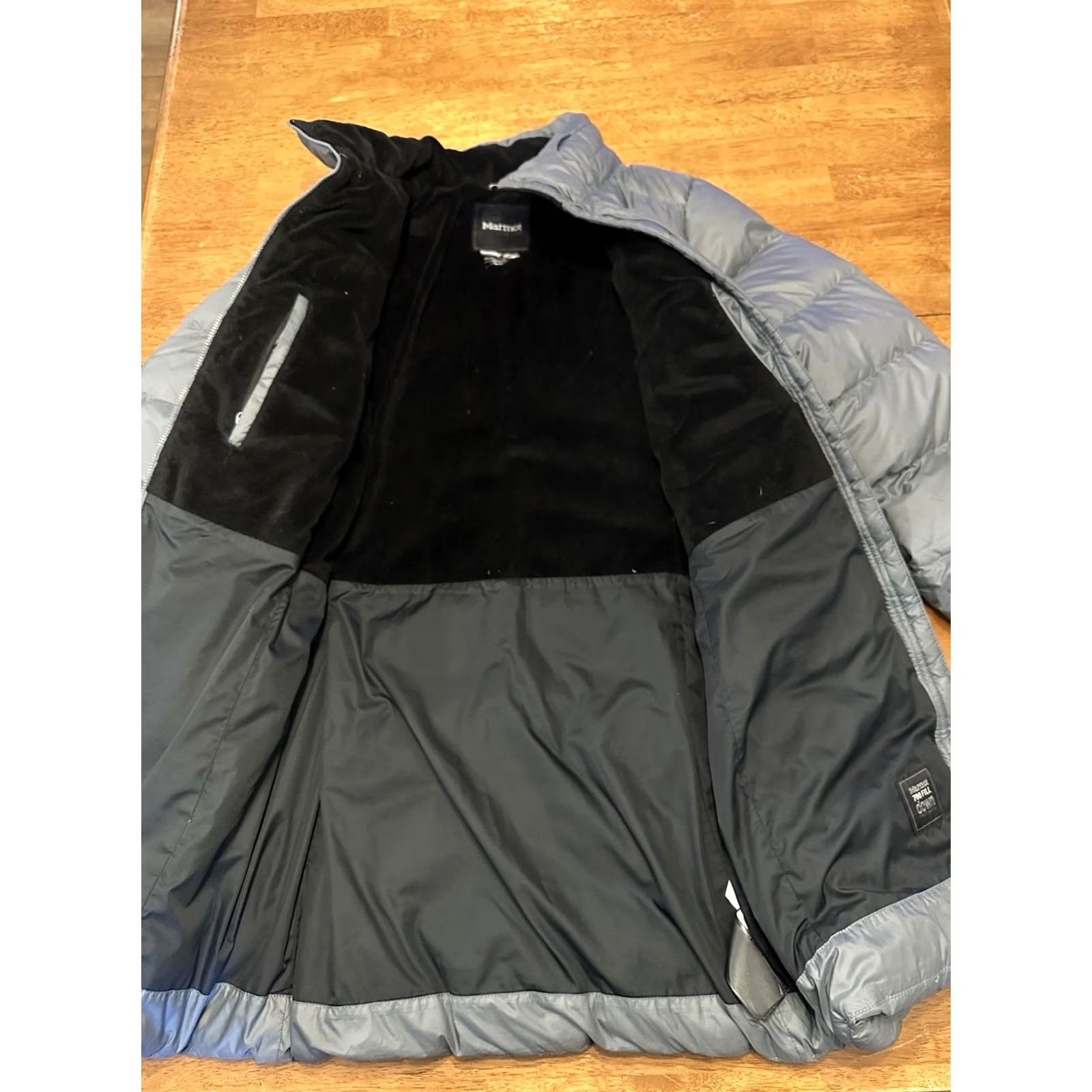 Marmot Marmot Women’s Parka Jacket Medium 700 Fill Down Insulated Coat Zip Hooded Pockets Gray Mens Womens Girls Boys Size M / US 6-8 / IT 42-44 - 7 Thumbnail