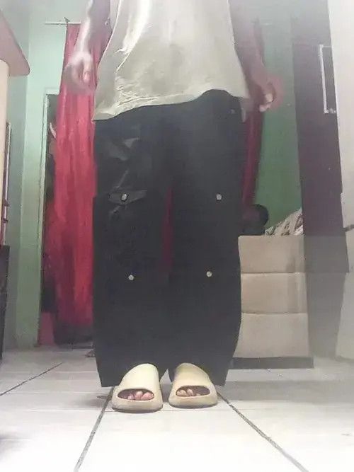 Other Harajuku Baggy Casual Cargos Loose Oversize Trousers Size US 29 - 4 Thumbnail