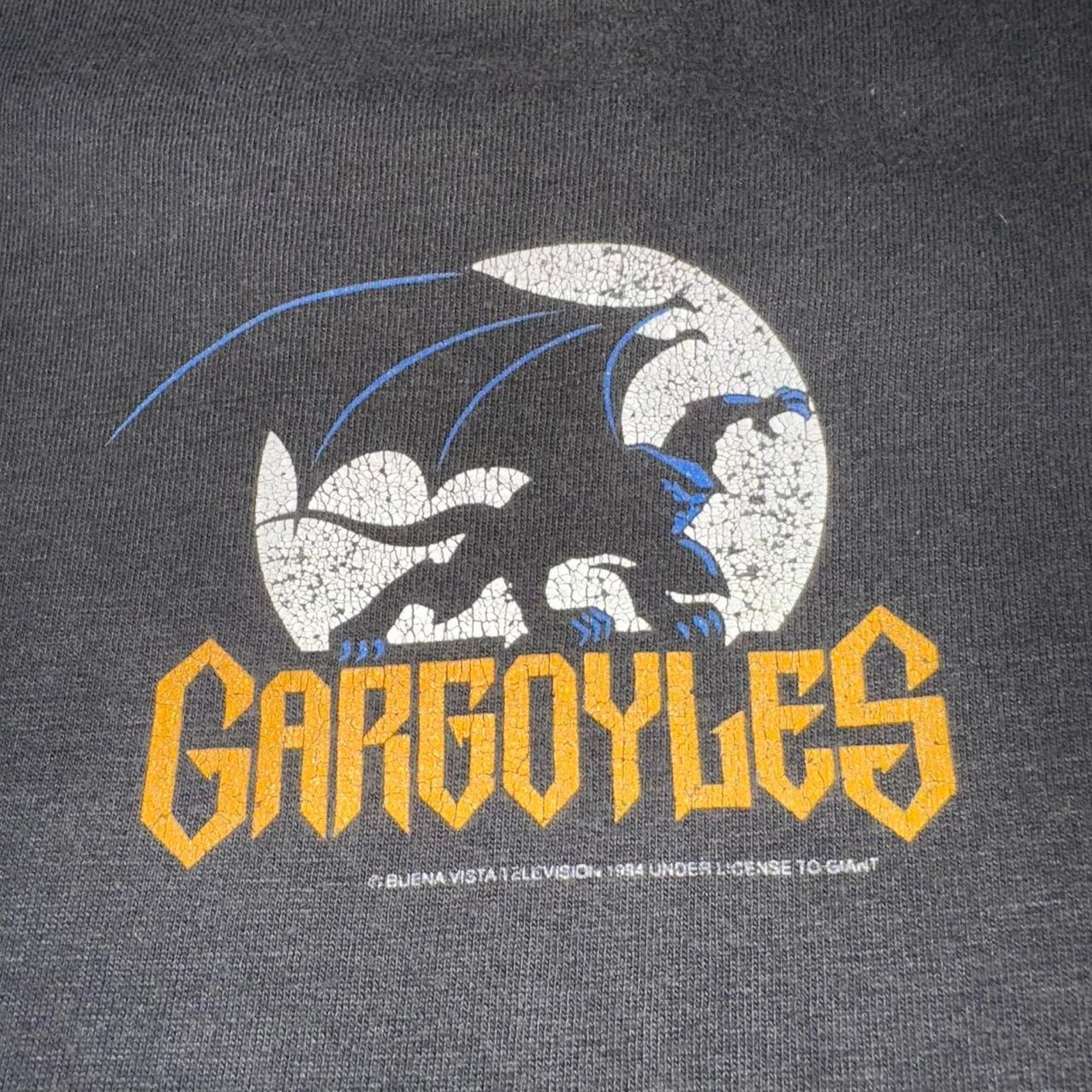 Giant × Vintage RARE 1994 Gargoyles AOP Tee Beuna Vista License To Giant XL Size US XL / EU 56 / 4 - 4 Thumbnail