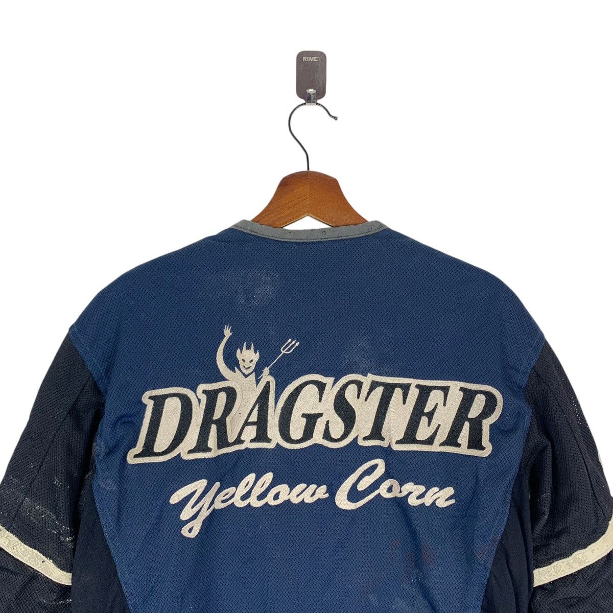 YELLOW CORN ⚡️⚡️VINTAGE YELLOW CORN BIKER BOMBER JACKET Size US L / EU 52-54 / 3 - 15 Thumbnail