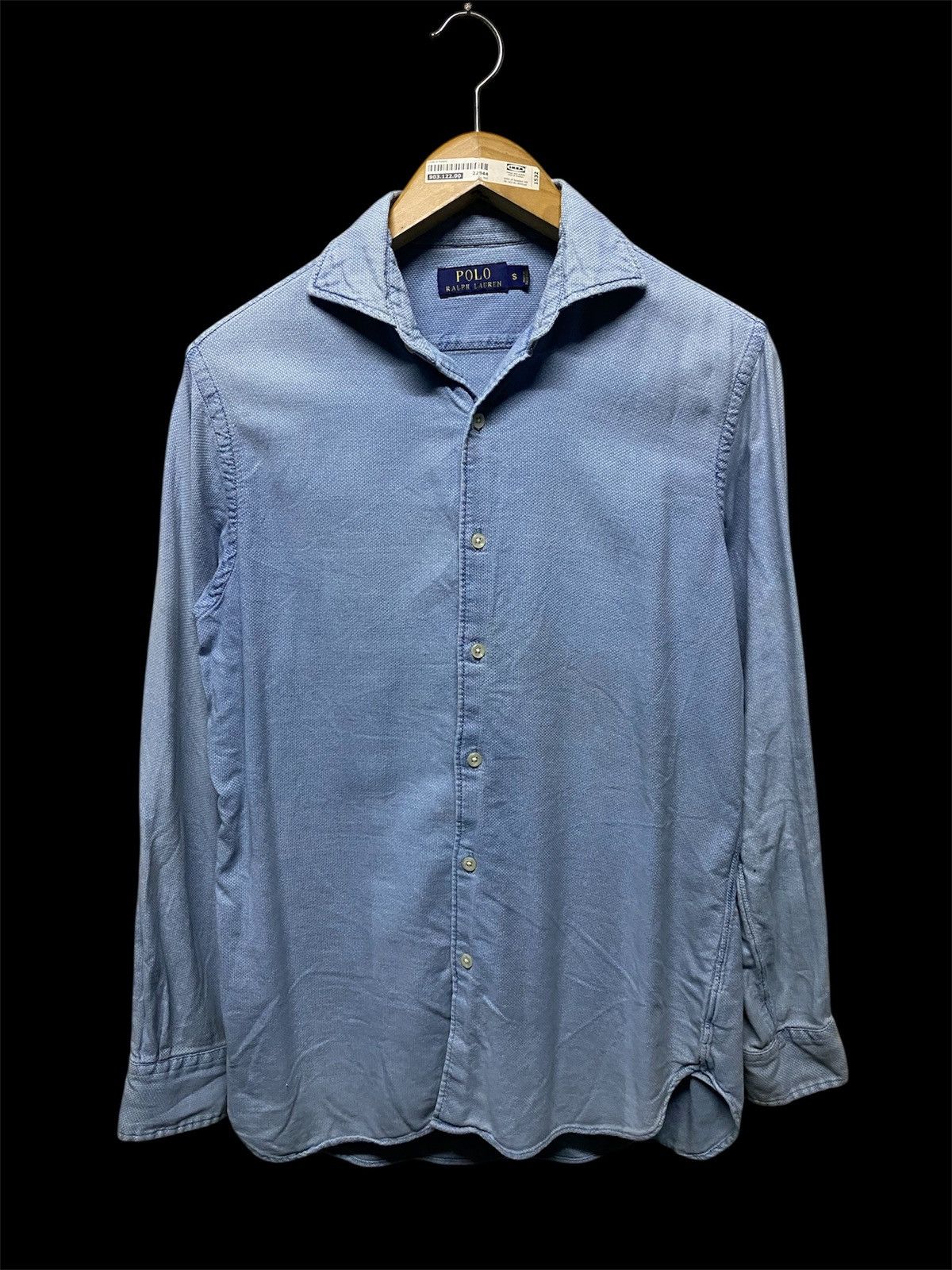 Polo Ralph Lauren Polo Ralph Lauren Oxford Plain Shirt Size US S / EU 44-46 / 1 - 1 Thumbnail