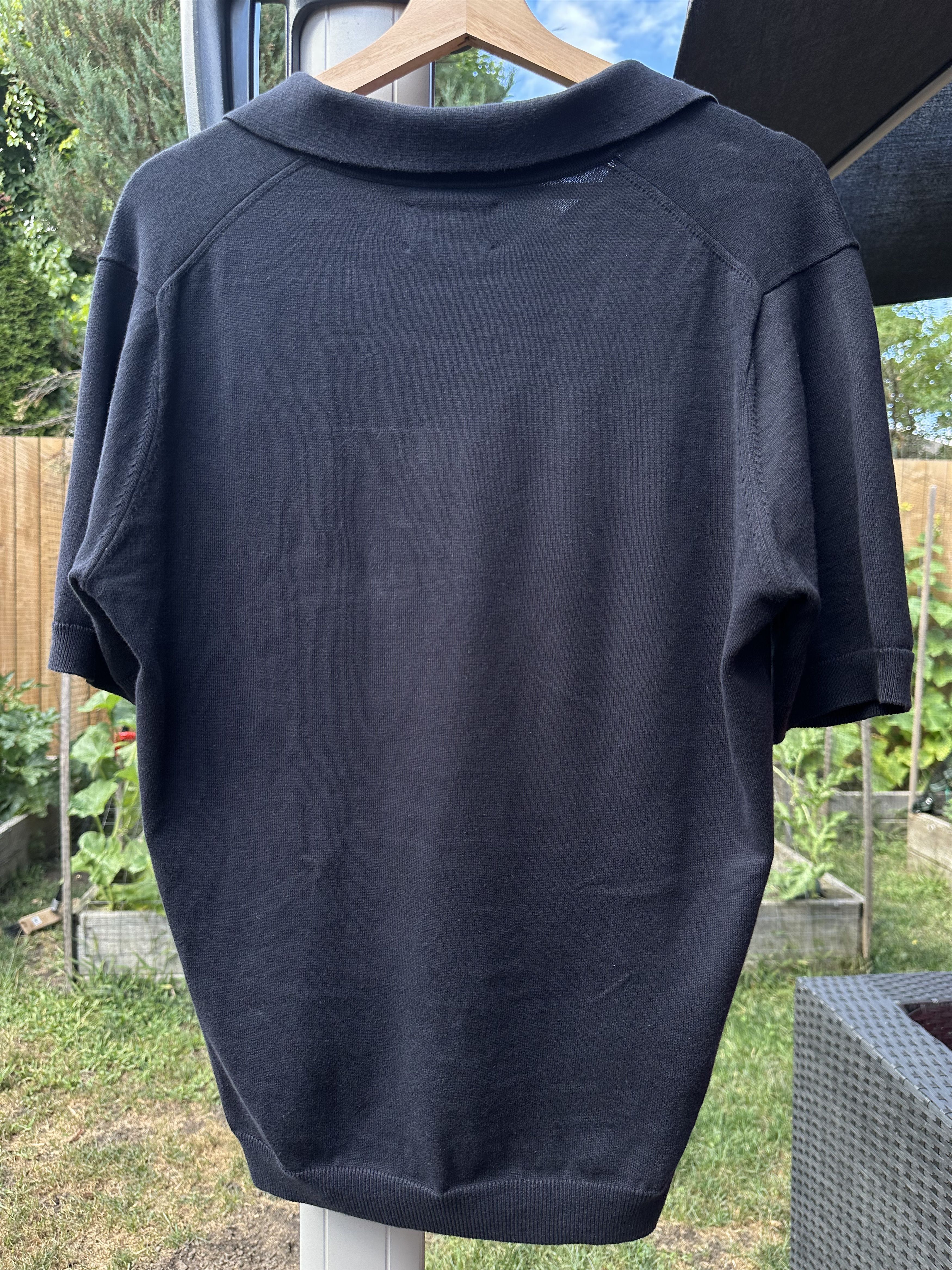 Norse Projects Leif Cotton Linen Polo Dark Navy Size US S / EU 44-46 / 1 - 4 Thumbnail