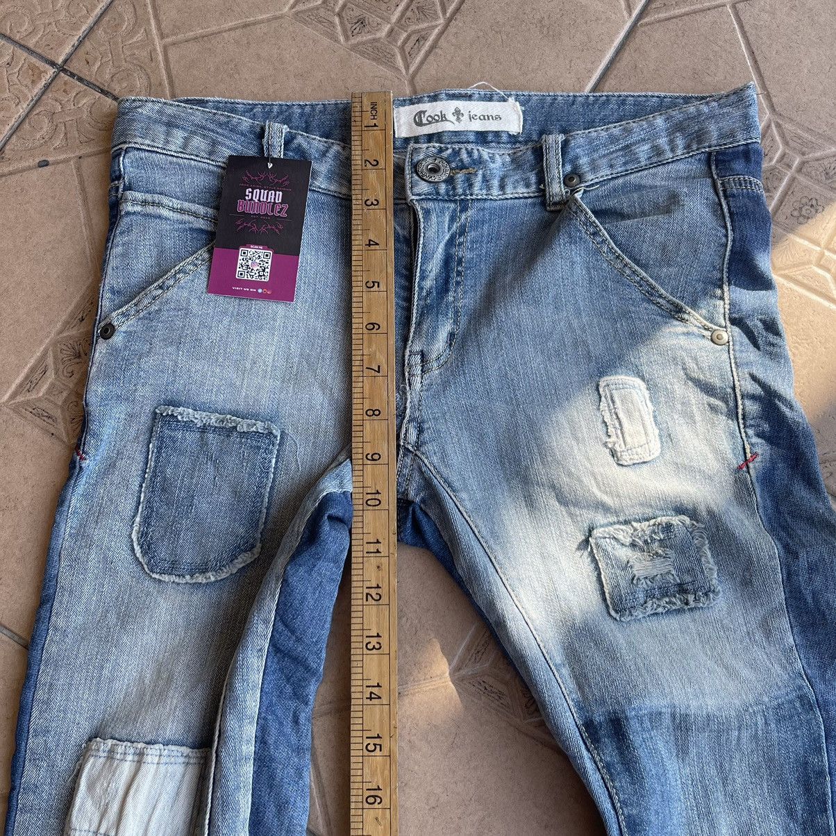 Designer × Japanese Brand Jeans Patchwork Cook Jeans Sim Fit Size 30’ Size 30" / US 8 / IT 44 - 16 Thumbnail