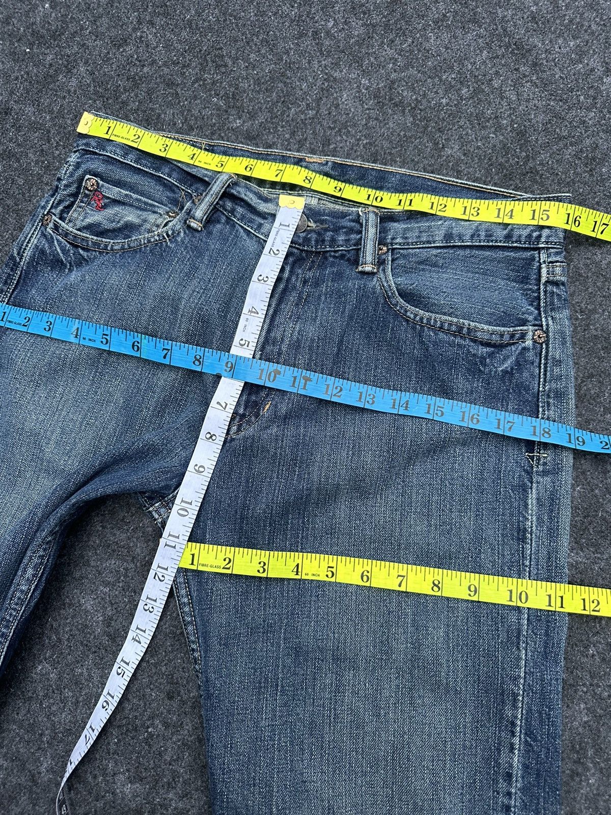 Ralph Lauren Polo Ralph Lauren Classic Fit Washed Denim 30x30 D63 Size US 30 / EU 46 - 6 Thumbnail