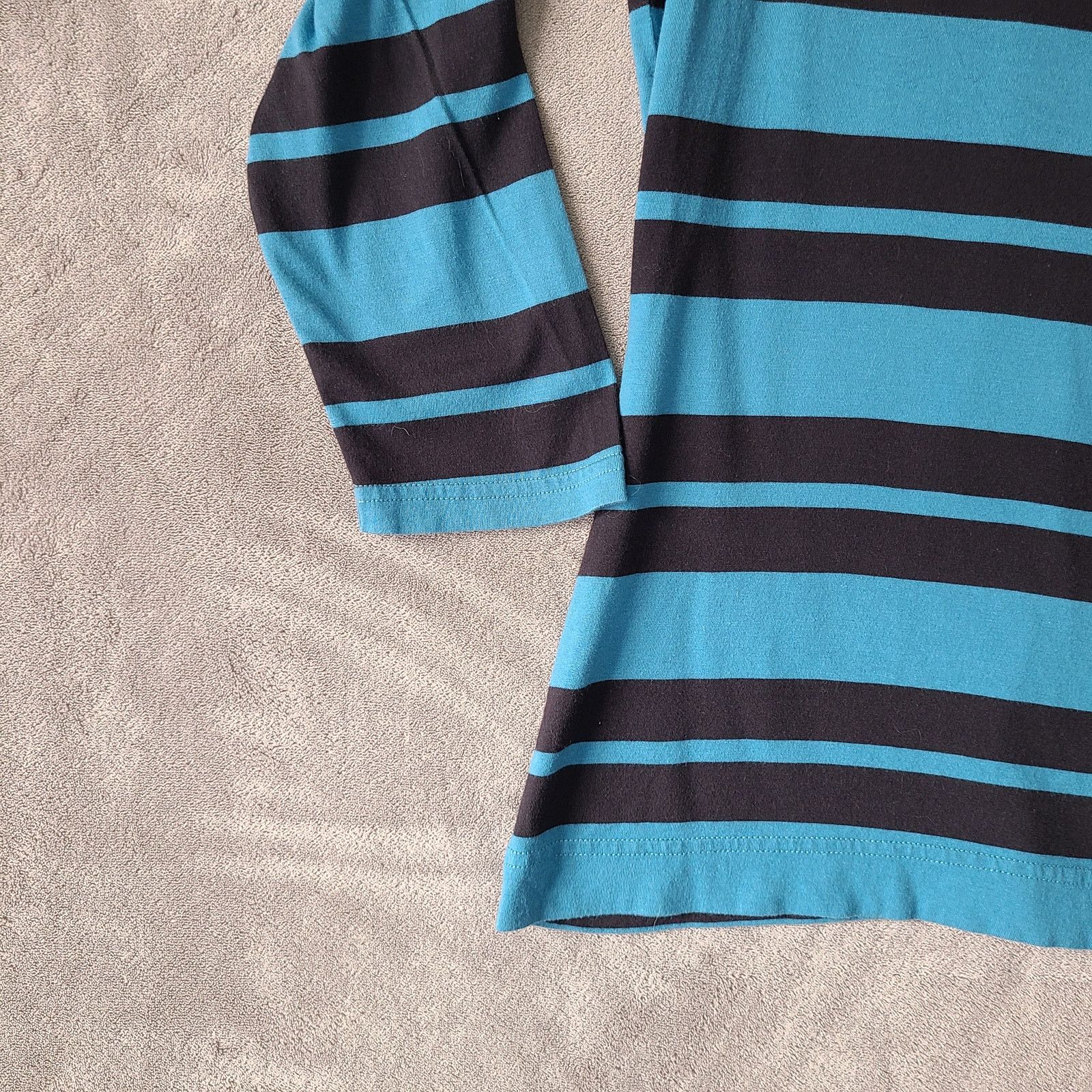 L.L. Bean LL Bean Signature Striped Shirt M Blue/Black Size M / US 6-8 / IT 42-44 - 14 Thumbnail