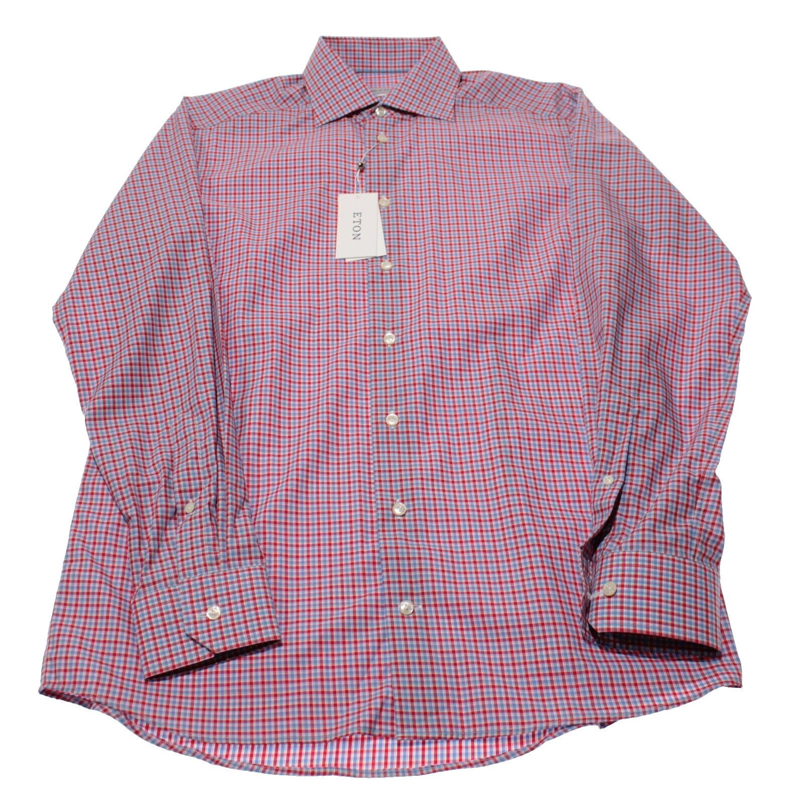 Eton Eton New with tags Shirt Size M US In Red Size US M / EU 48-50 / 2 - 3 Thumbnail