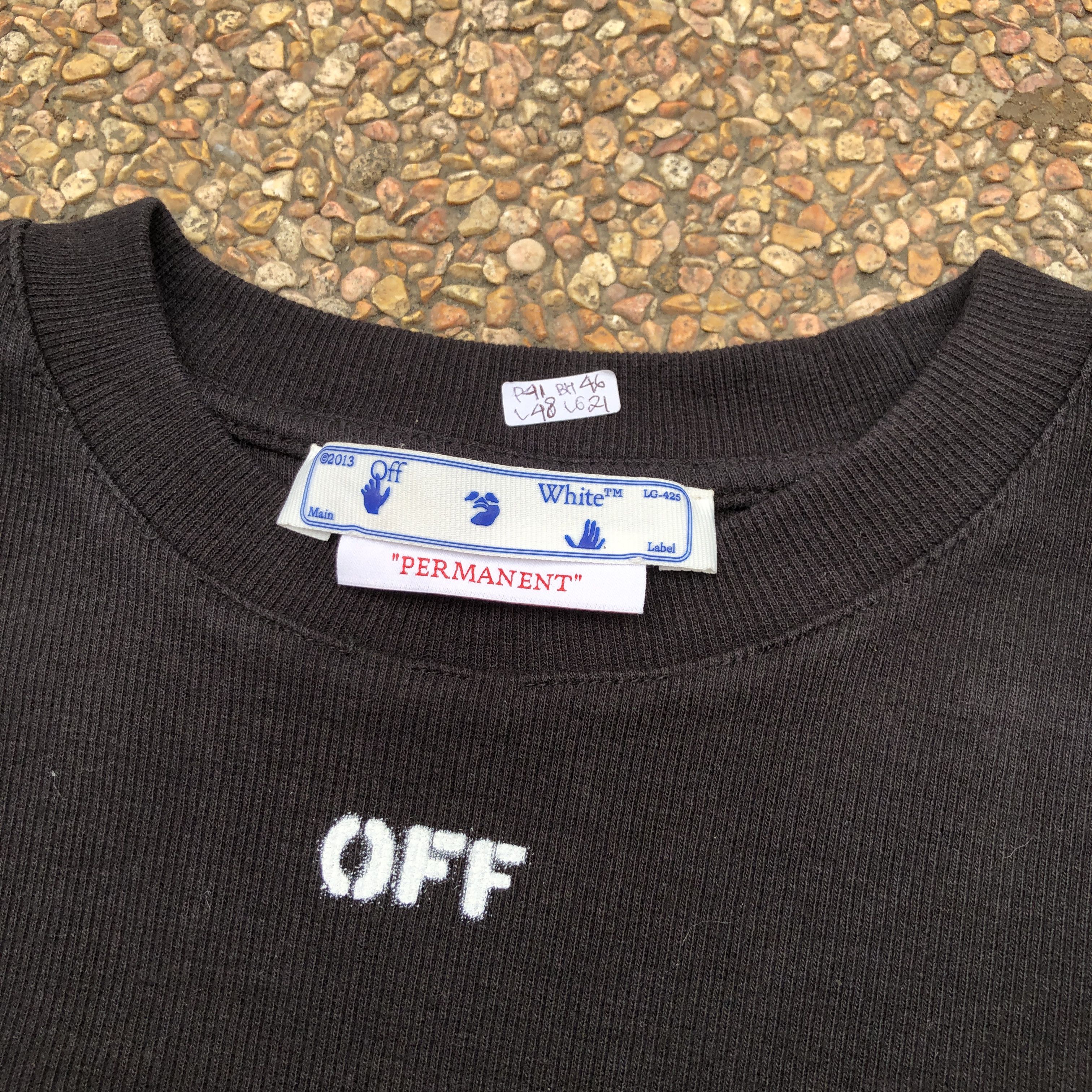 Off-White Off white stamp crop top Size S / US 4 / IT 40 - 5 Thumbnail