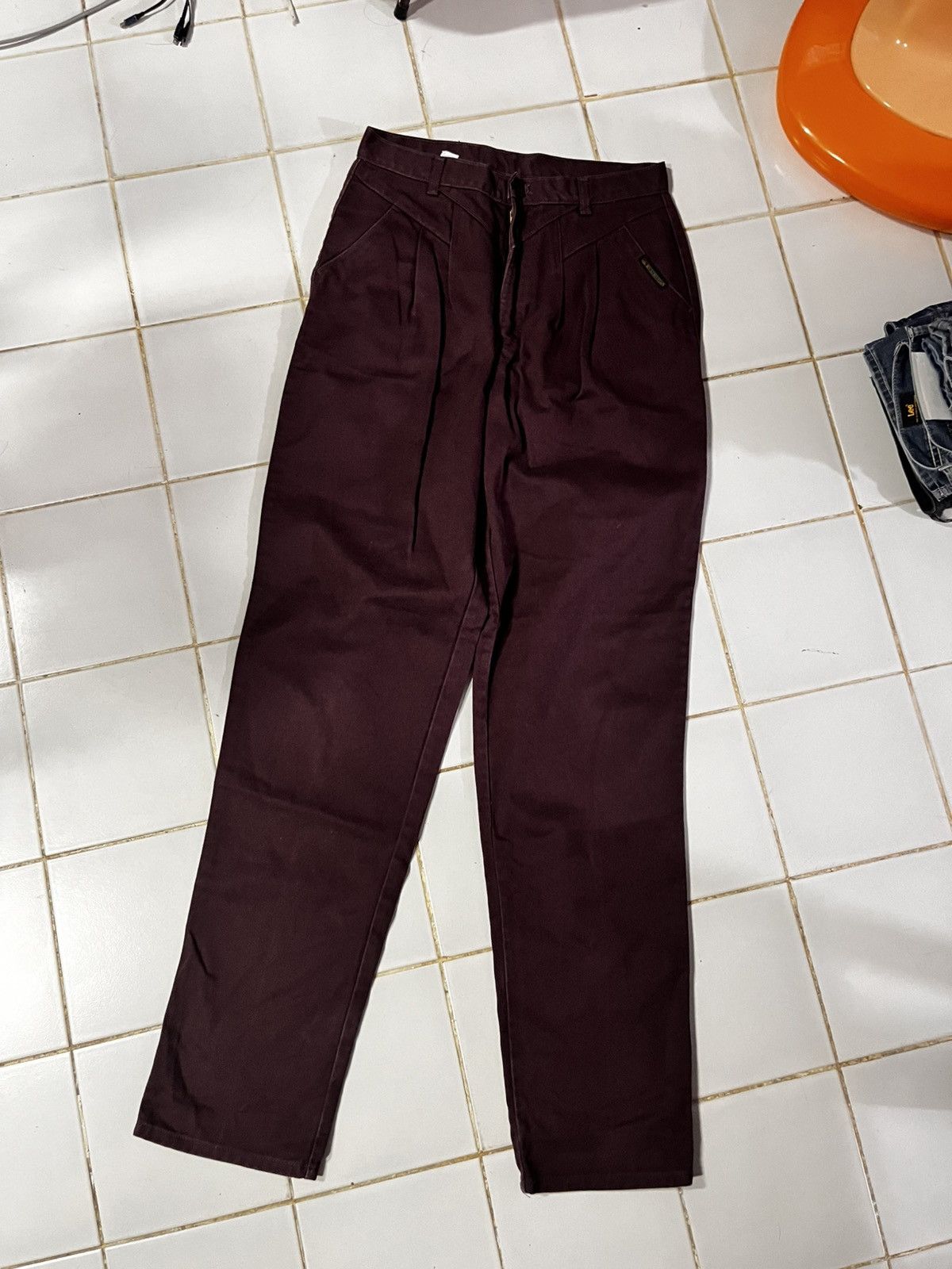 Other VINTAGE 90s ROCKY MOUNTAIN JEANS - PURPLE/PLUM Size US 30 / EU 46 - 2 Thumbnail