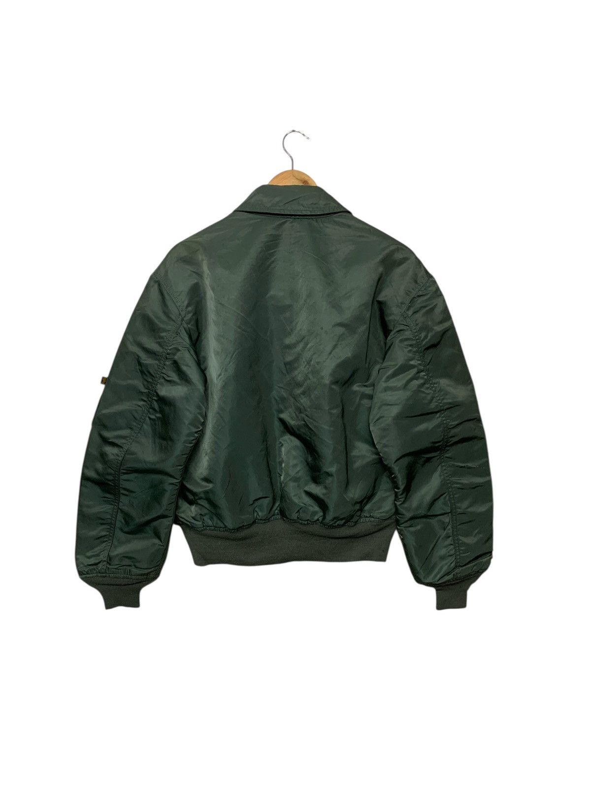 Alpha Industries Rare Vintage 90's Alpha Industries Bomber Jacket Made in USA Size US M / EU 48-50 / 2 - 4 Thumbnail