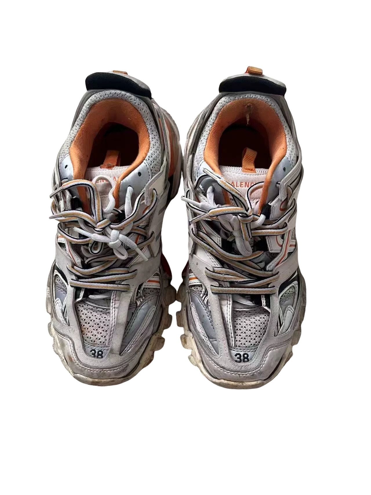 Balenciaga Balenciaga Distressed Track Sneakers Size 38 Size US 7 / IT 37 - 1 Thumbnail