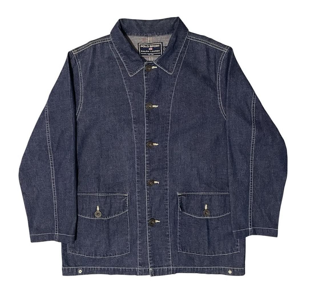 ジャケット・アウター RRL 90s Hickory Coveralls L RRL Ralph Lauren × Vintage Vintage 90s RRL Double RL Ralph Lauren