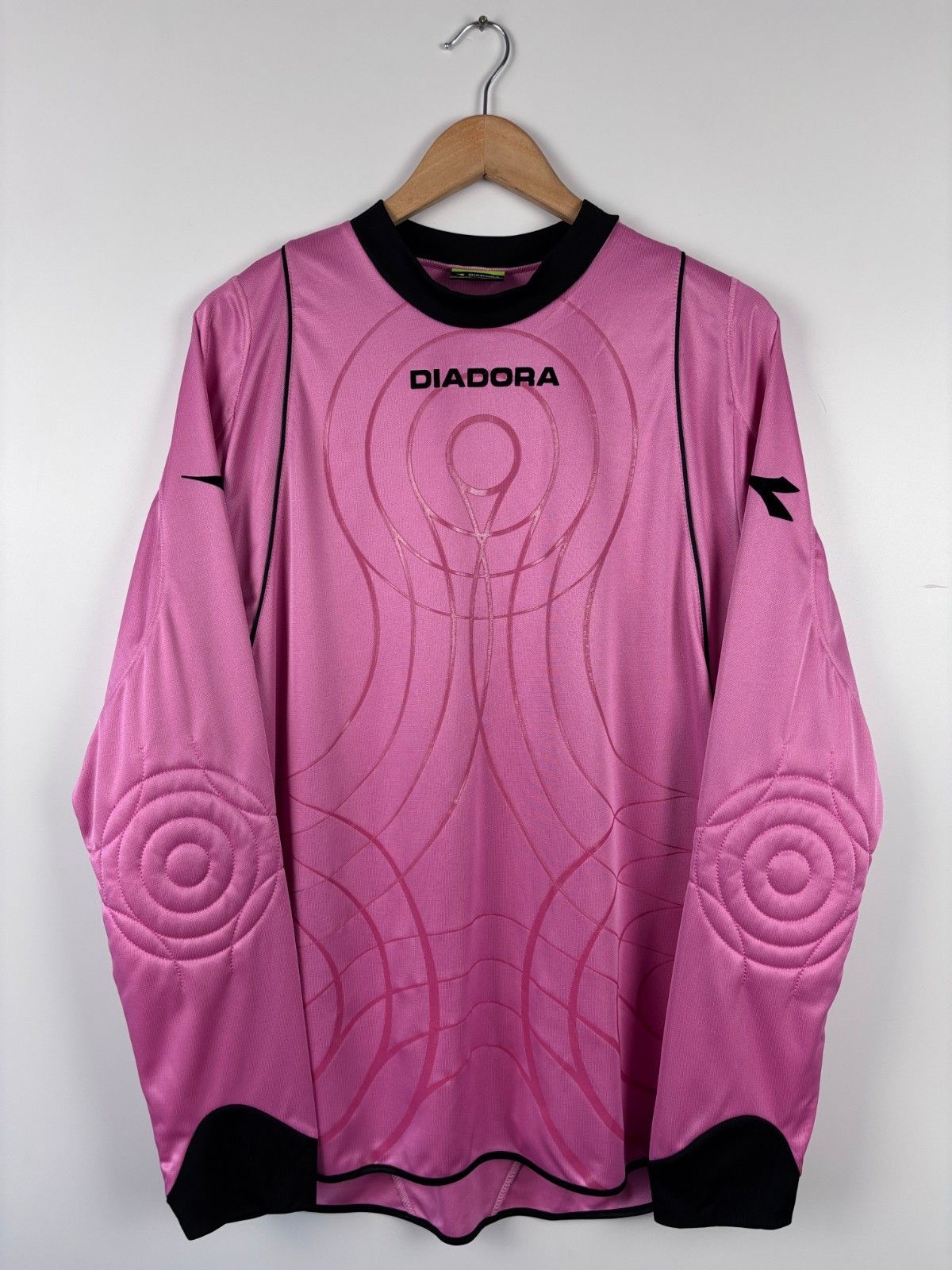 Diadora Diadora Goalkeeper Football Jersey Soccer Shirt Pink Size L Size US L / EU 52-54 / 3 - 1 Thumbnail