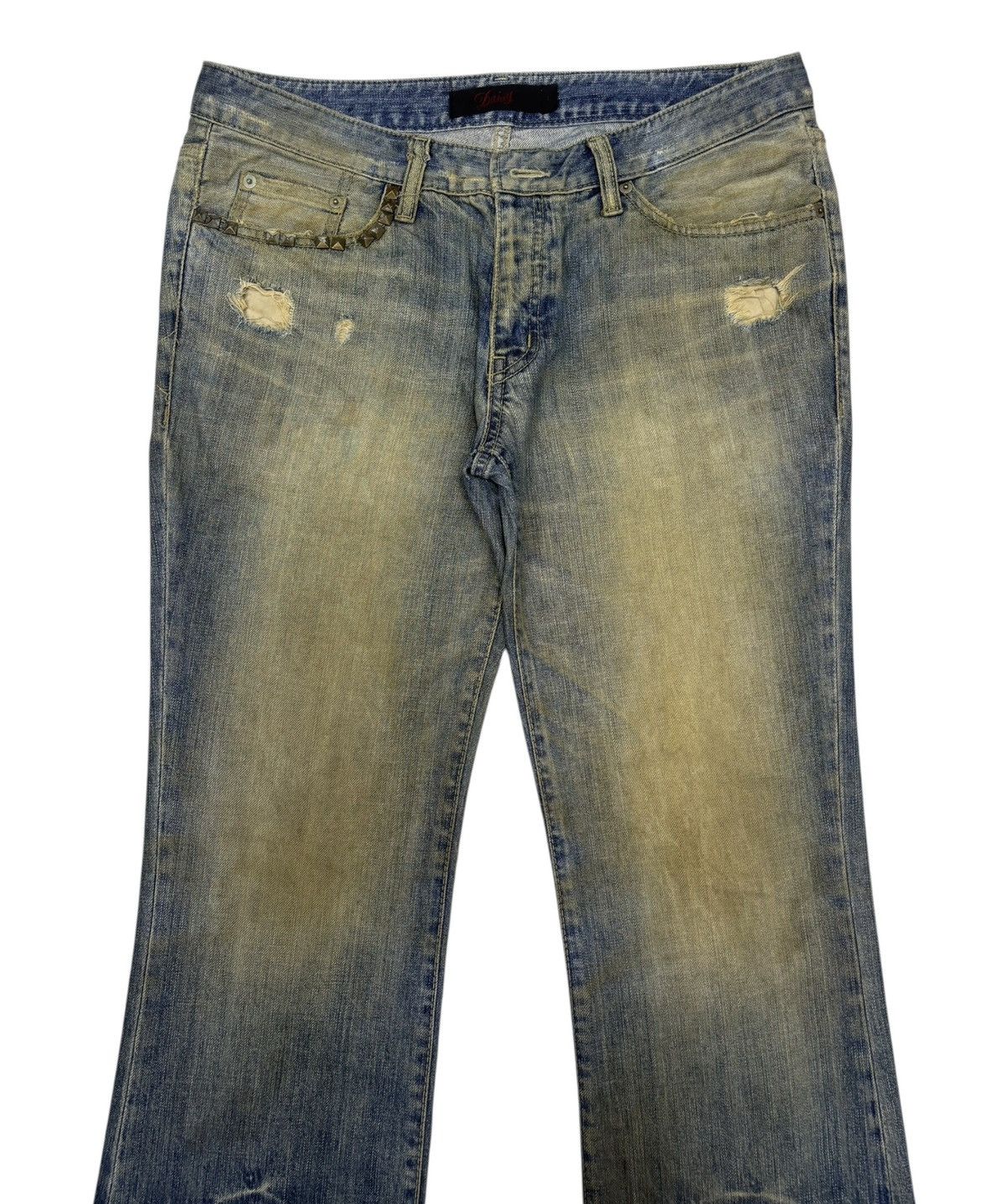 Hysteric Glamour Flare Studded Jeans Hysteric Glamour Style By Daisy Jeans Size US 34 / EU 50 - 7 Thumbnail