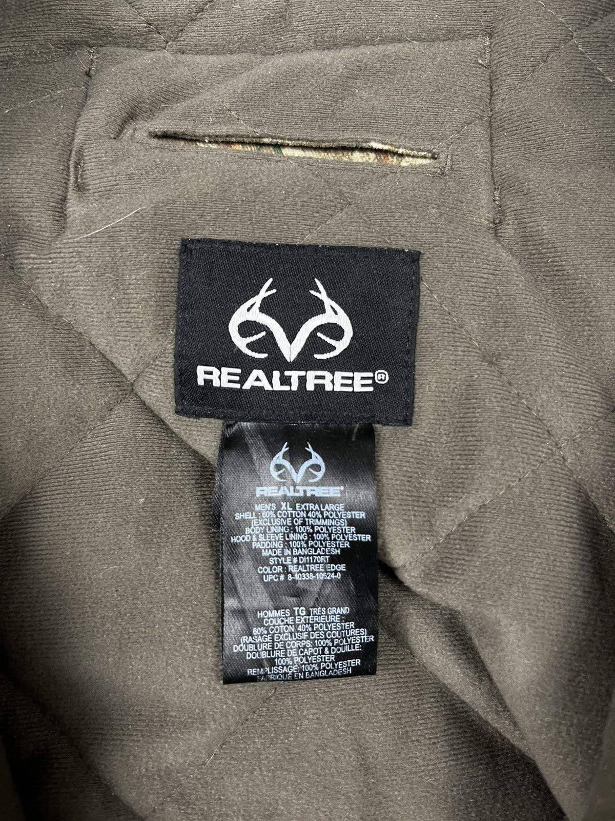 Realtree Real Tree Bomber Hoodie Jacket XL Size Size US XL / EU 56 / 4 - 3 Thumbnail