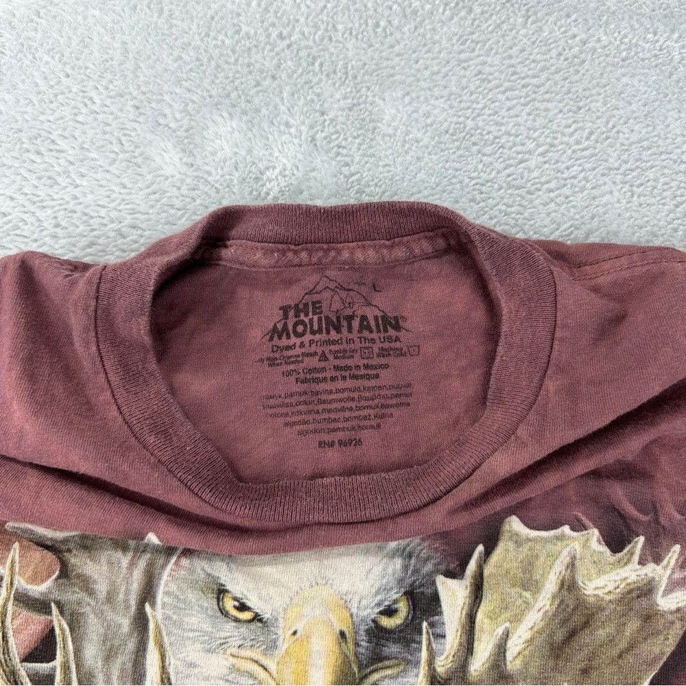 The Mountain The Mountain Gardner Men's Long Sleeve Tie Dye Eagle Wolf B Size US L / EU 52-54 / 3 - 9 Thumbnail