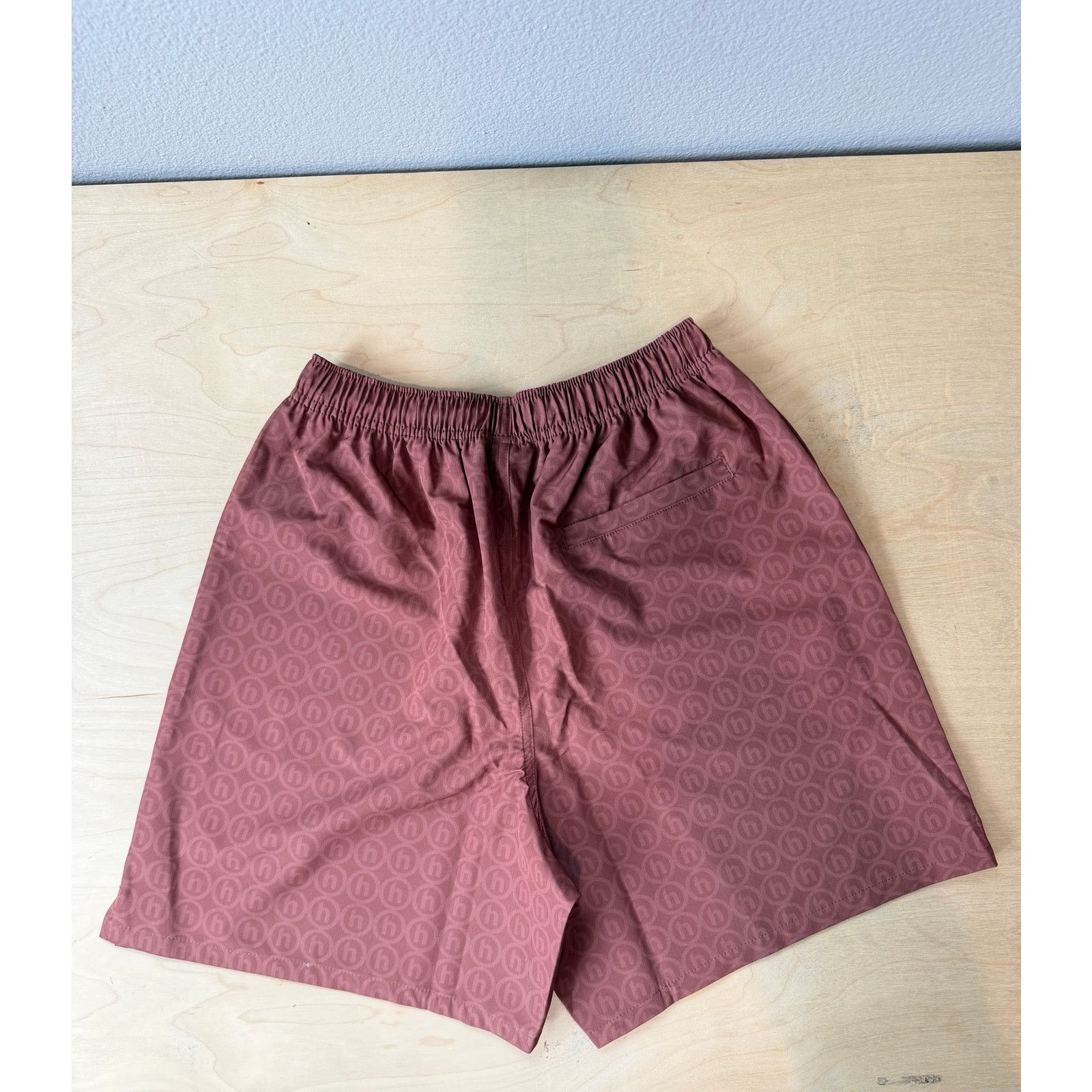 HIDDEN Hidden NY Monogram Boardshort Burnt Orange NWT Size US 30 / EU 46 - 2 Thumbnail