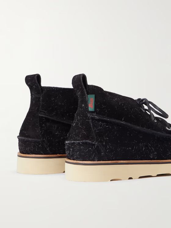 G.H. Bass & Co. o1y0125 Suede Ankle Boots in Black Size US 11 / EU 44 - 3 Thumbnail