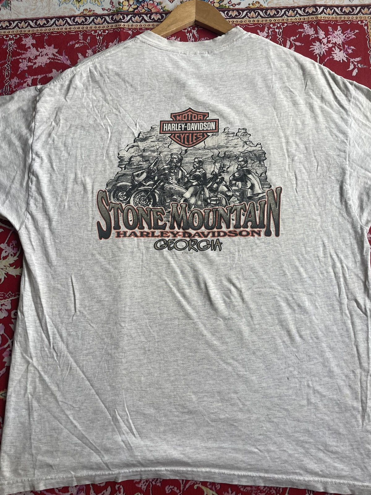 Harley Davidson Vintage y2k harley davidson stone maountain georgia Size US XL / EU 56 / 4 - 2 Thumbnail
