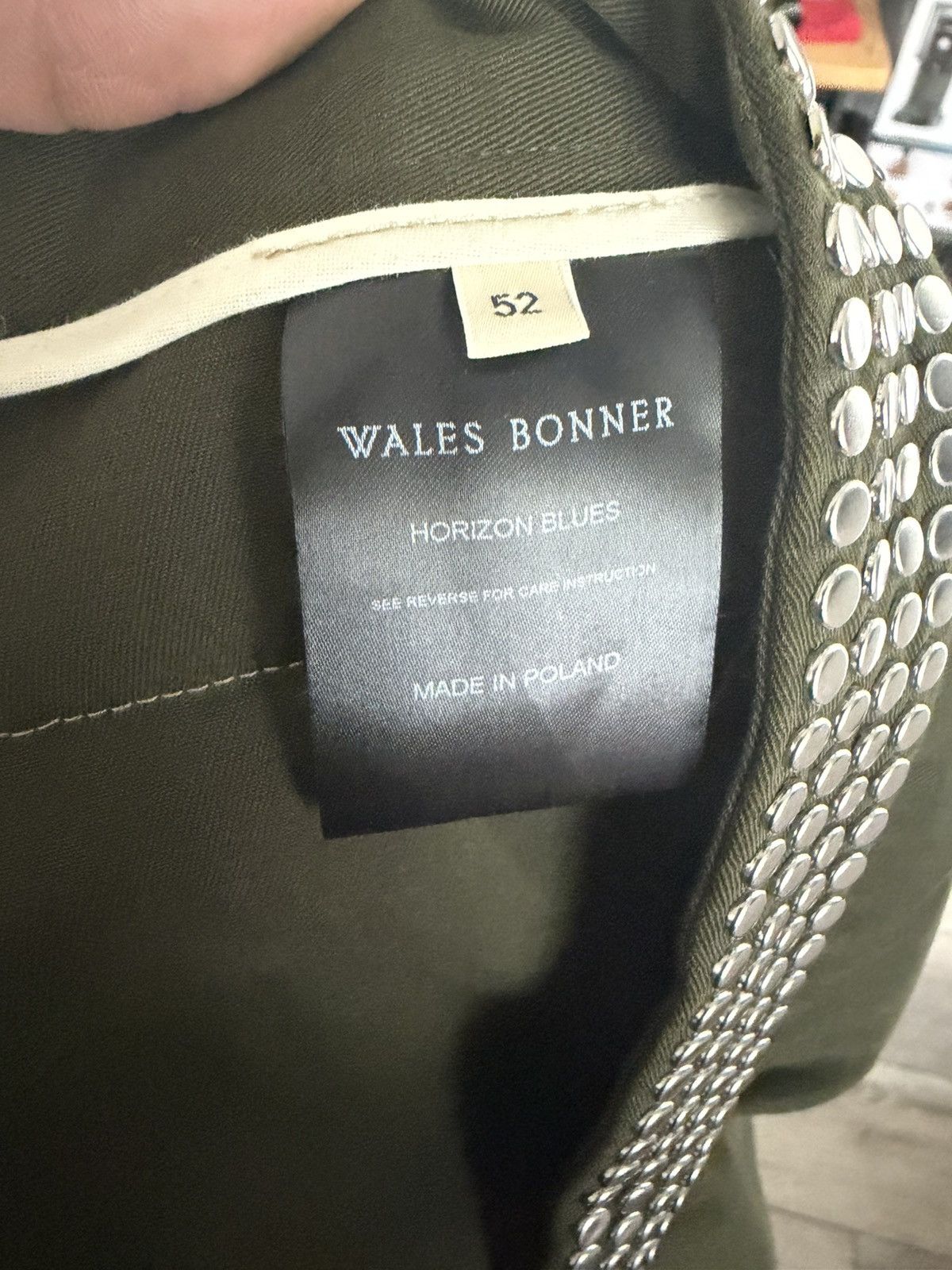 Wales Bonner Wales Bonner Studded Trousers Size US 36 / EU 52 - 4 Thumbnail