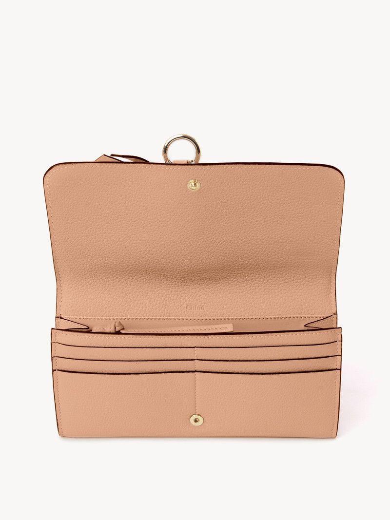Chloe o1loc1c10226 Size: OS / Alphabet Long Wallet in Light Tan Size ONE SIZE - 3 Thumbnail