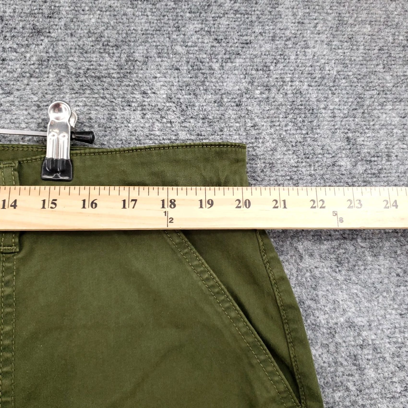 7 For All Mankind 7 For All Mankind Pants Womens 20 Green Easy Jogger High Rise Utility Size 42" / US 20 - 7 Thumbnail