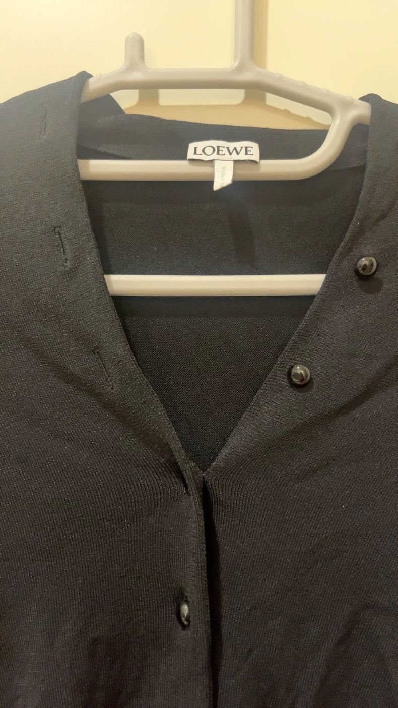 Loewe LOEWE Black short coat Size S / US 4 / IT 40 - 2 Thumbnail