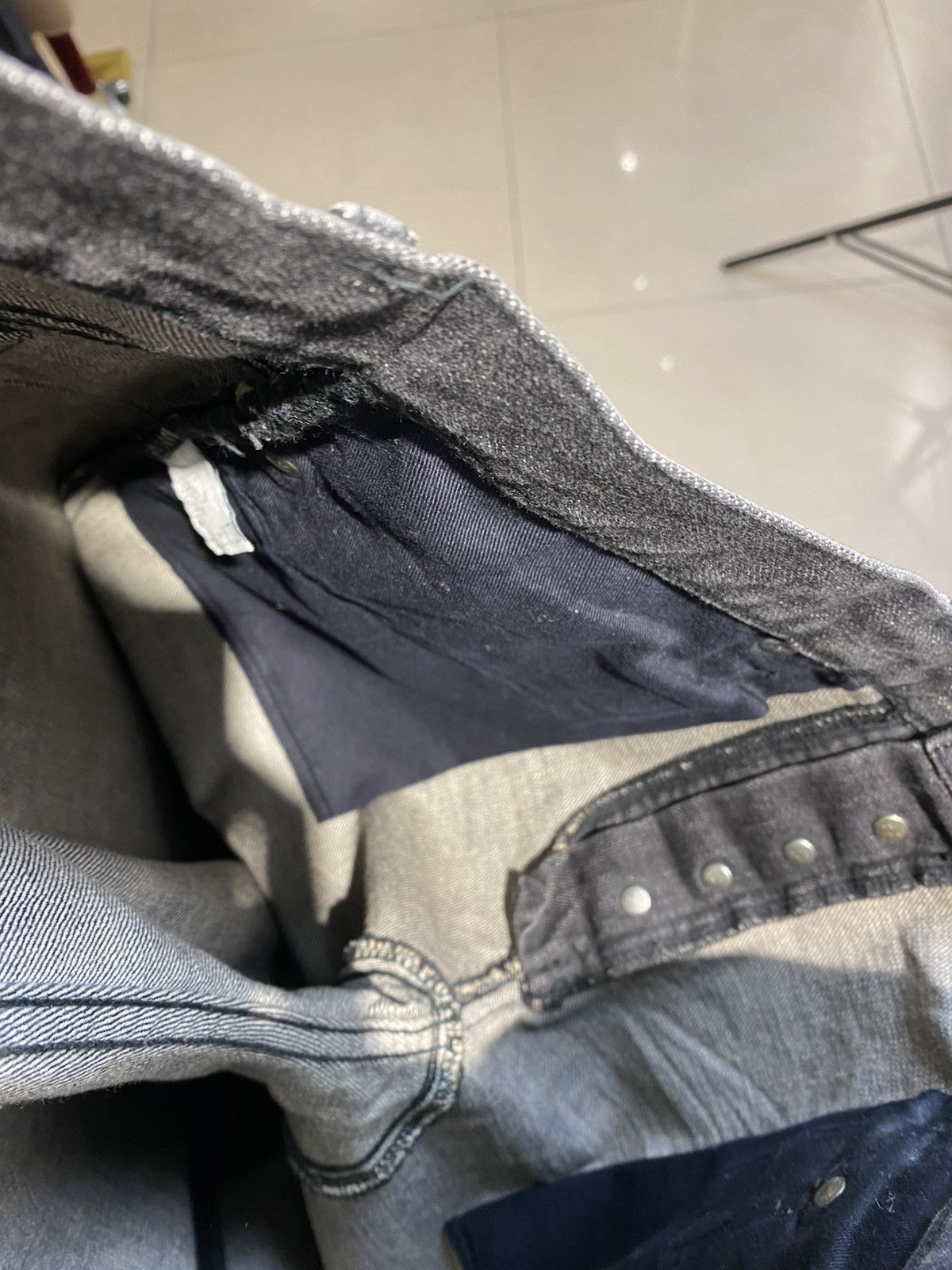 Dior × Hedi Slimane Dion HOMME AW07 LUSTER WAX Denim Size US 33 - 7 Thumbnail