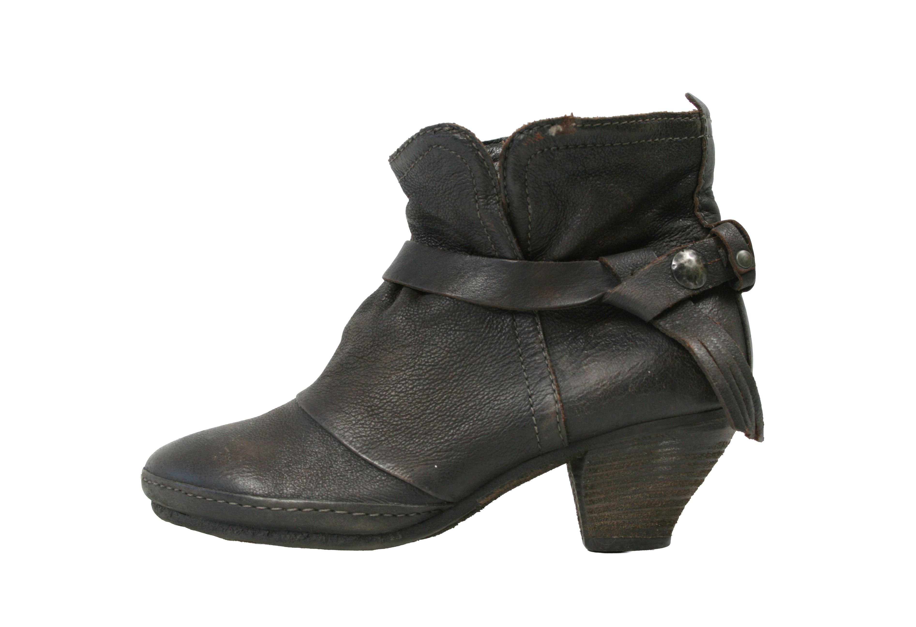 A.S.98 00S Airstep Grunge Avant Garde Heeled Boots Vintage Size US 6 / IT 36 - 2 Thumbnail