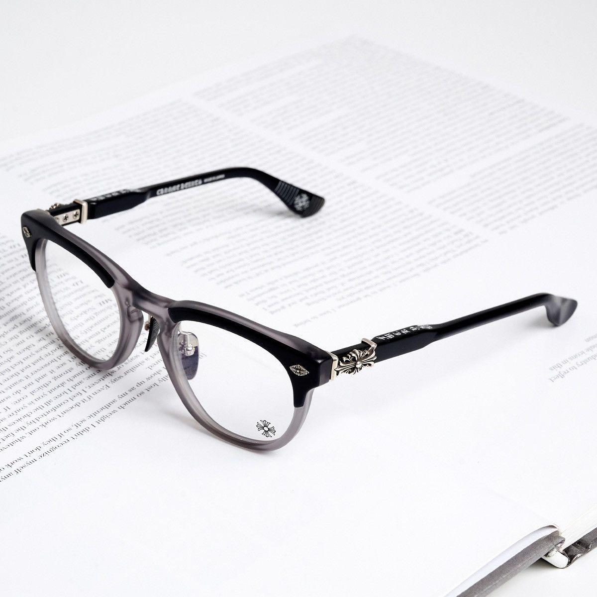 Chrome Hearts CHROME HEARTS RODSICLE MATTE BLACK MATTE GRAPHITE/ MATTE BLACK GLASSES Size ONE SIZE - 2 Thumbnail