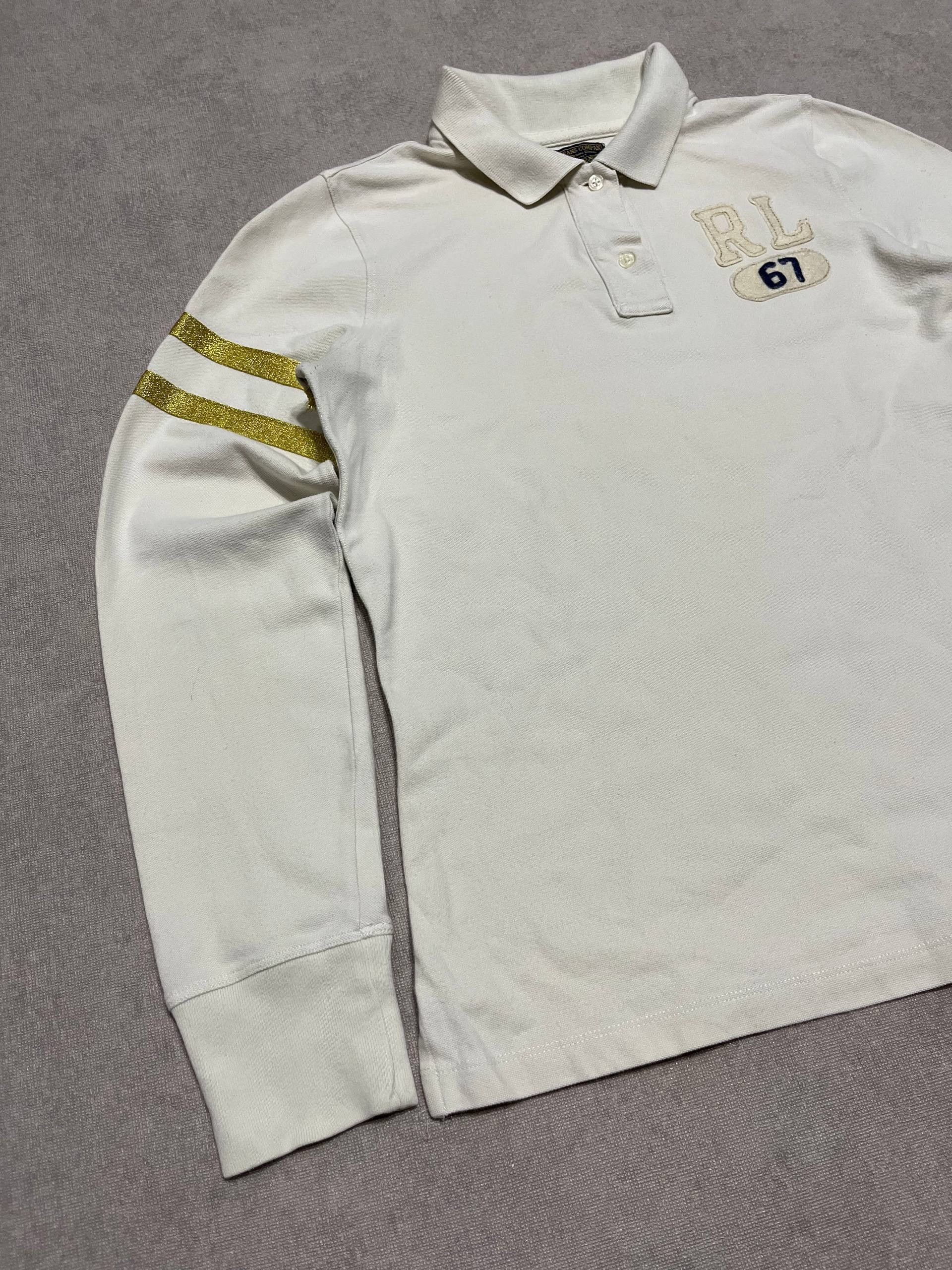 Polo Ralph Lauren Vintage Polo Ralph Lauren Rugby Long Sleeve Polo Women`s M Size M / US 6-8 / IT 42-44 - 3 Thumbnail