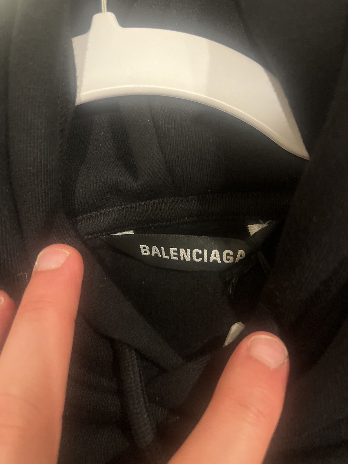 Balenciaga Balenciaga Black Sweatshirt Size US S / EU 44-46 / 1 - 5 Thumbnail