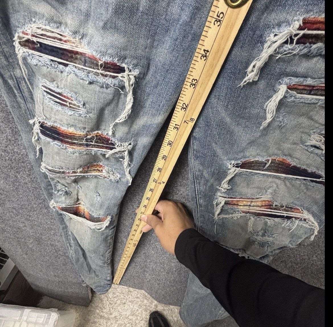 Amiri Amiri jeans Size US 33 - 10 Thumbnail