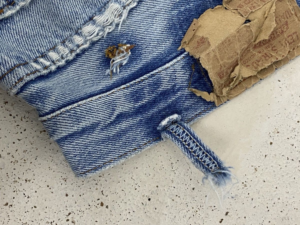 Japanese Brand × Levi's × Vintage Vintage 80s Levis 501 Denim Button Fly 546 Light Blue Size US 30 / EU 46 - 17 Thumbnail