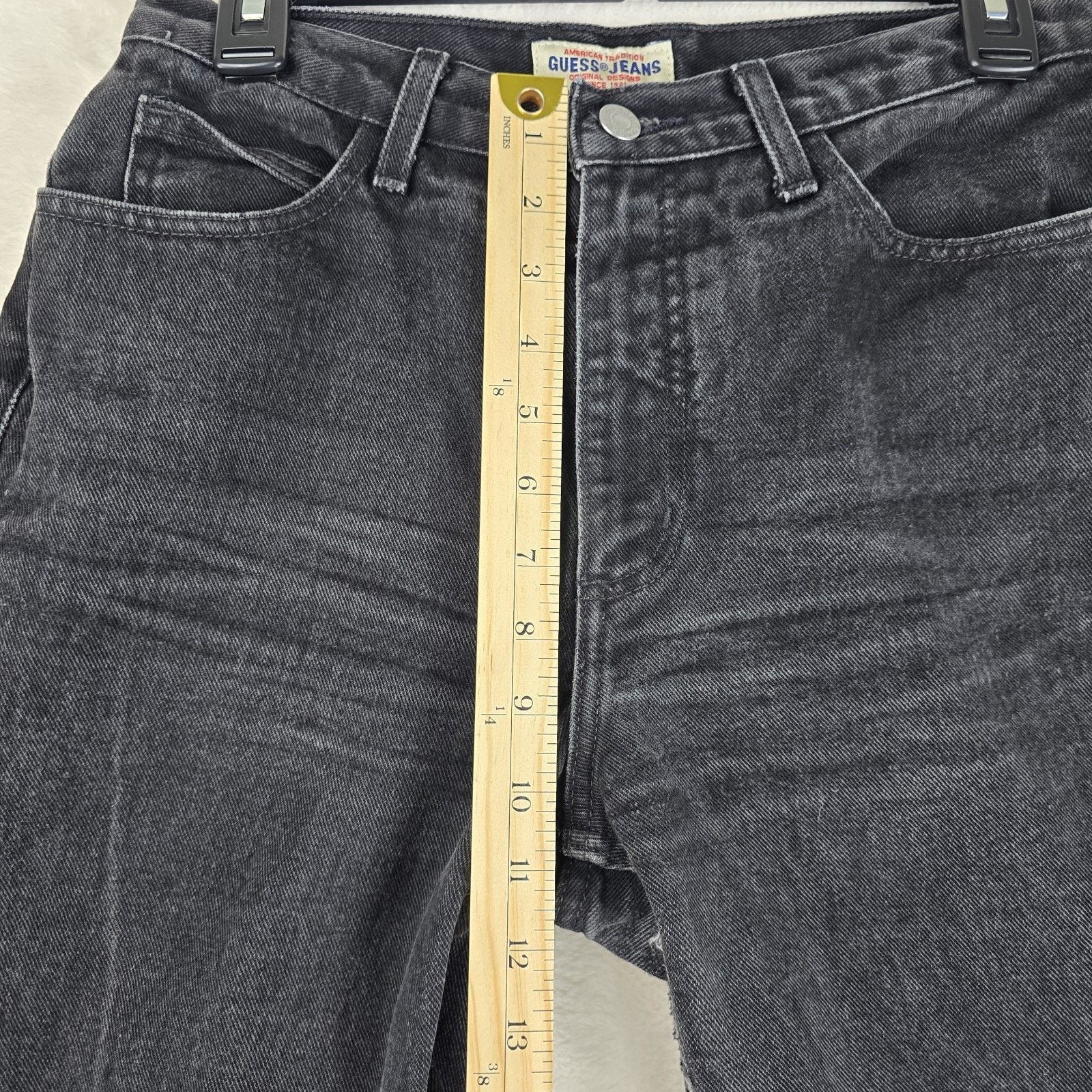 Guess Guess Jeans Womens Size 30 28x28 Black Denim Vintage 90s Size 28" / US 6 / IT 42 - 15 Thumbnail